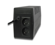 Qoltec Monolith (650VA/360W, 2x FR) - 397374 - zdjęcie 2